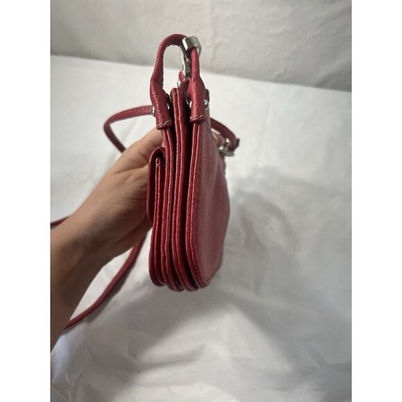 MNG accessories By Mango Small Crossbody Purse Red - Picture 12 of 15